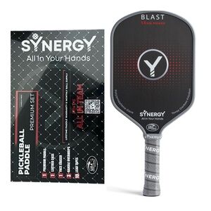 Synergy Pickleball Blast 14mm Power Paddle Premium Set. NIB! MSRP $200!